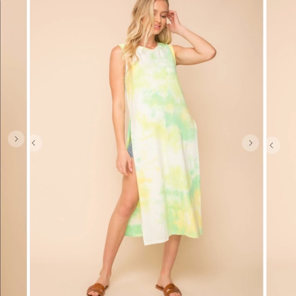 COPY - Tie Dye Midi Top - Picture 2 of 4